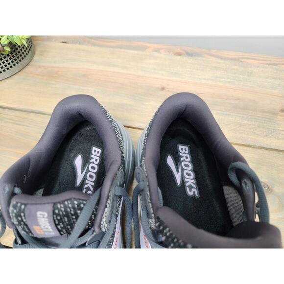 Brooks Ghost Max 2 Womens 8.5 Wide Shoes Running Sneaker Gray 1204201D005 - Picture 9 of 9
